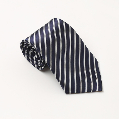 Black Tie Men Formal Business Work Professional Wedding Best Man Red Striped Wide Men's Tie Student