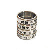 Star Star Jason Zhang Jie Wang Bowen Chengyi Martial Arts Same Stainless Steel Drilling Ring Necklace