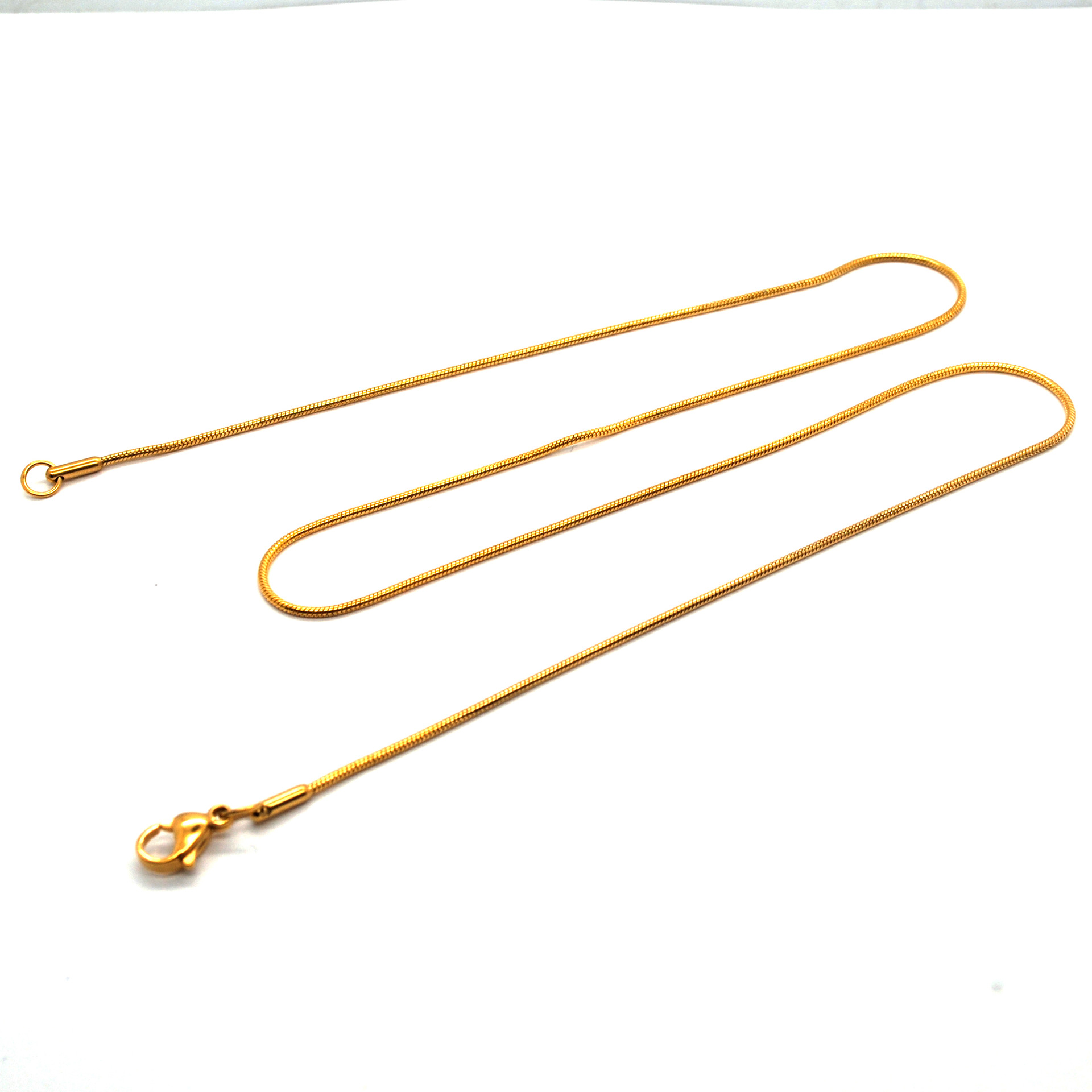 Simple Style Geometric Stainless Steel Plating Necklace 1 Piece display picture 1