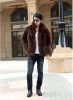 The new fur man Korean Edition fashion Fox Wool coat Fur imitation coat Manufactor wholesale agent