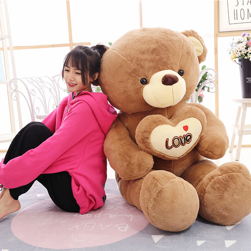 Hug Bear Doll Plush Toy Wholesale White Birthday Gift Cartoon Teddy Bear Pillow for Girlfriend