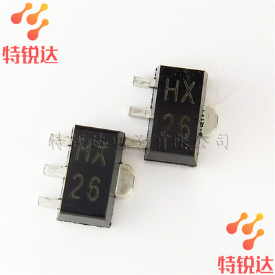 2SB1124-TD  丝印：HX SOT-89 Sanyo/三洋 双极晶体管 2SB1124|ms