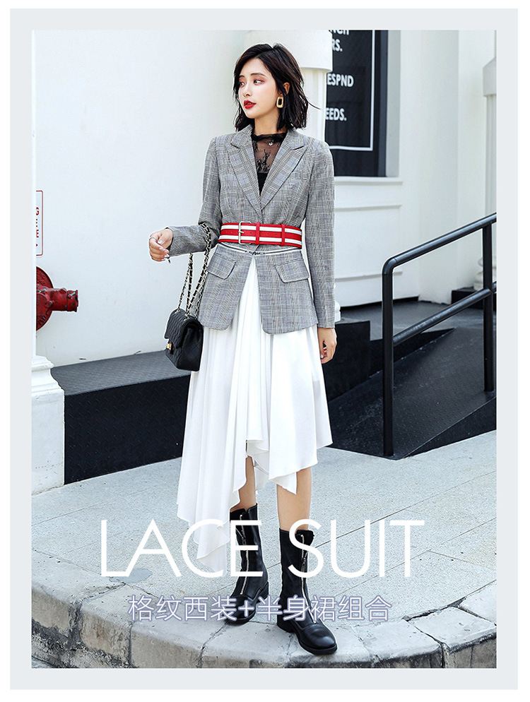 Costume femme en Mélange de fibres chimiques - Ref 3335472 Image 9