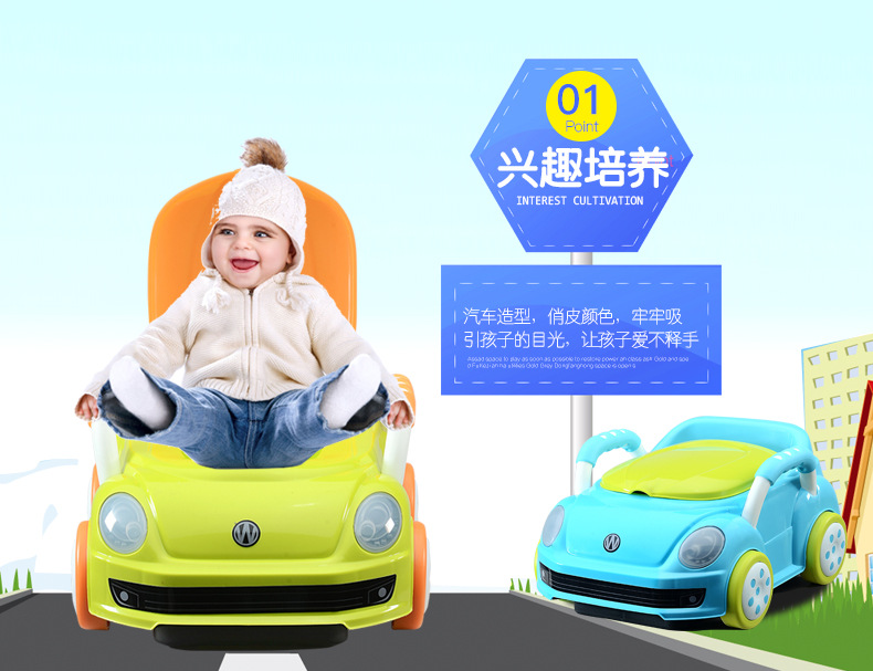 儿童溜溜车坐便器 0-5岁宝宝坐便器 婴幼儿童小马桶坐便器 批发详情图5