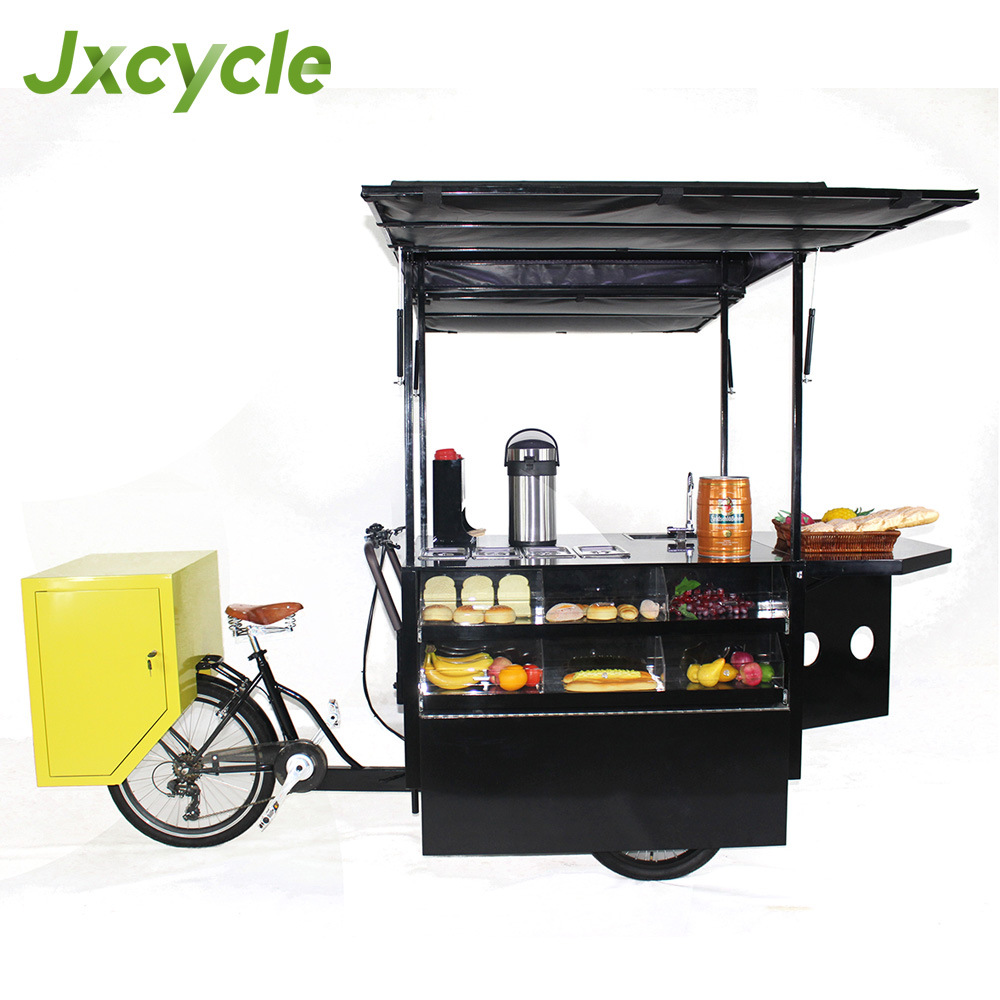 Jxcycle 定制三轮食品咖啡车移动售卖车