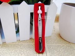 Eyebrow tweezers, facial tool, slanted tip, flat tip, age of beauty, eyebrow tweezers, eyebrow clip, eyebrow tongs, small tweezers