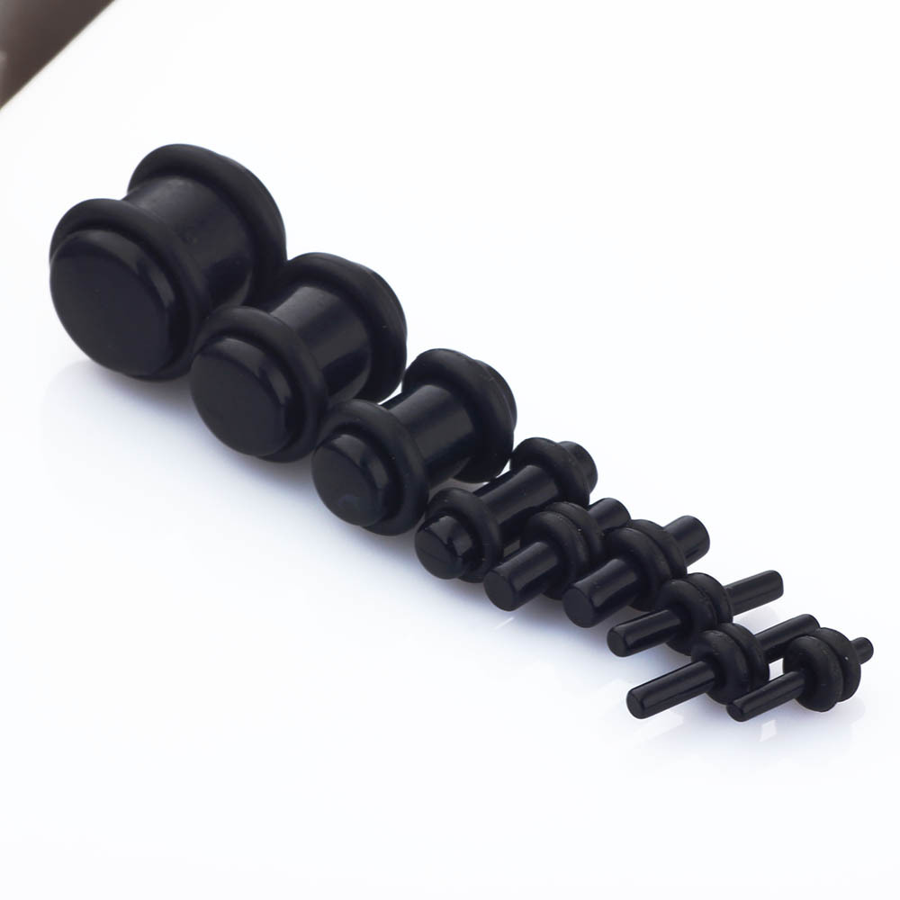 Acrylic Ear Stretcher Set 18 Pcs/36 Pcs Ear Gauges 1.6-10mm Piercing Jewelry detail image 9