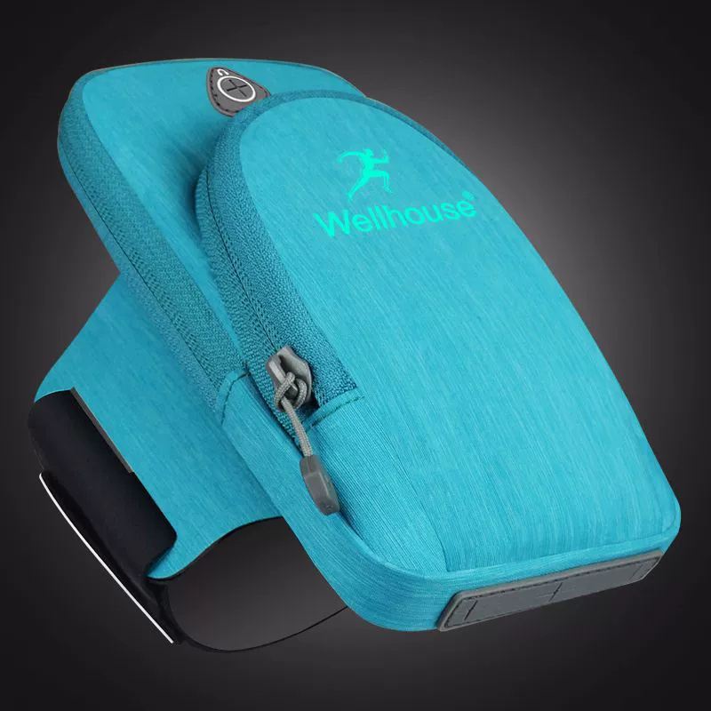 Сумка на руку Wellhouse Split Type A Сумка для мобильного телефона унисекс для верховой езды и фитнеса с держателем для наушников