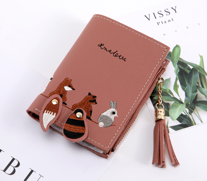 Women's Animal Solid Color Pu Leather Magnetic Buckle Wallets display picture 12