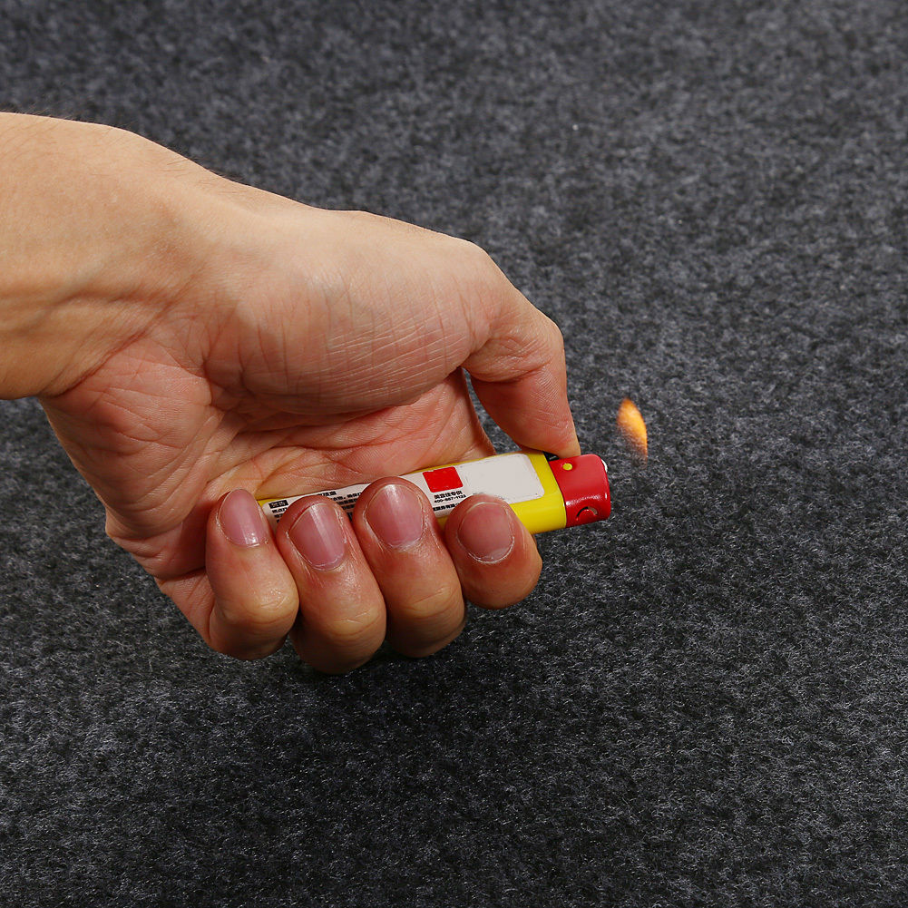 厂家直销供应烤炉毯 黑色高温耐热酸碱性好  针刺内饰无纺布涤纶