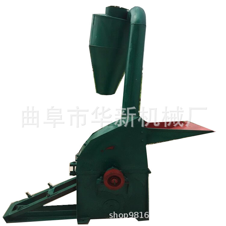 汉中市家用小型粉碎机 稻草秸秆粉碎机 玉米饲料除尘粉碎机