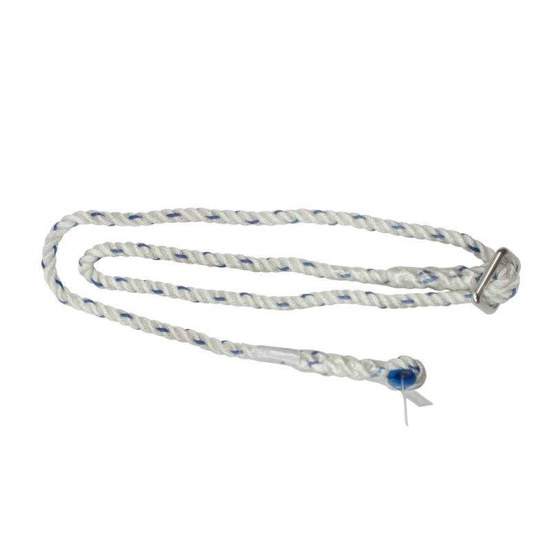 代尔塔502021 3股可调节水平定位安全绳 高空作业防坠落安全绳