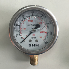 YN60充油耐震壓力表 防震壓力表 抗震壓力表 徑向160bar