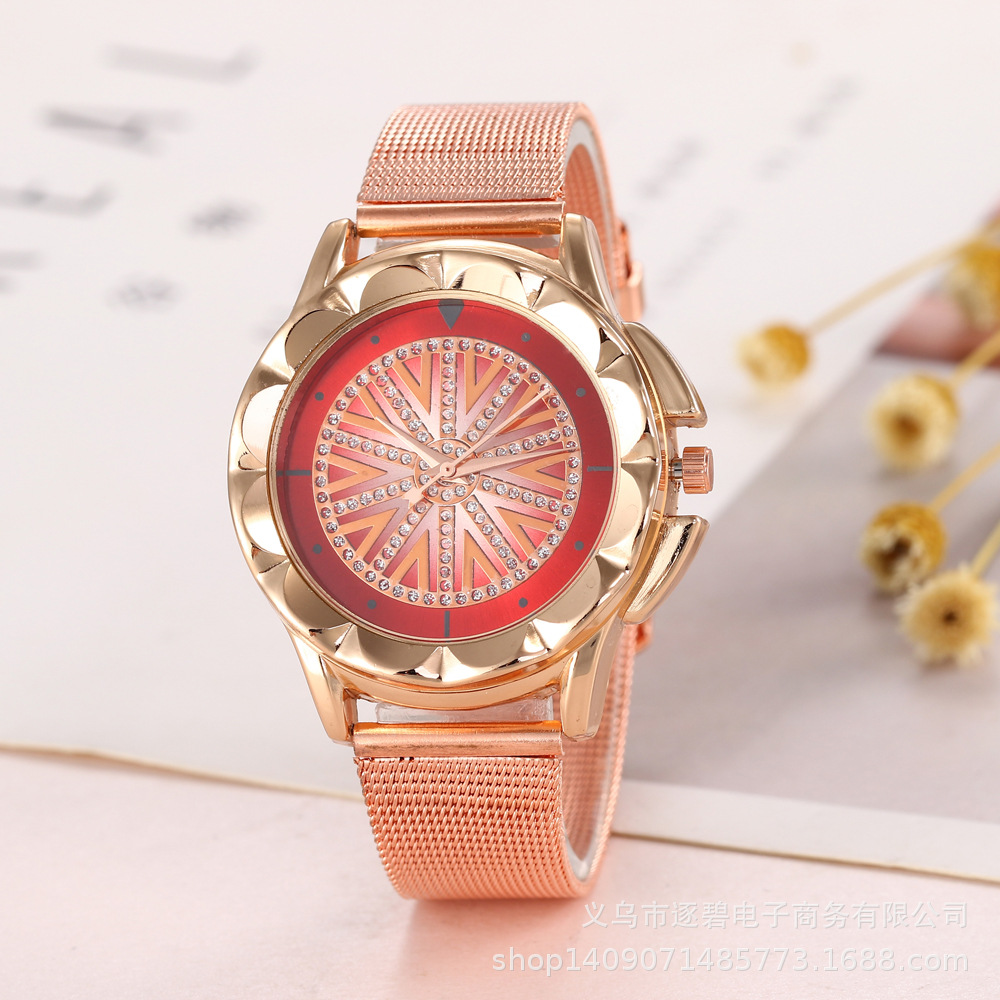 厂家直销khorasan新款网带简约女款网带手表微商爆款热卖一件代发|ru