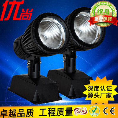 户外防水外墙景观灯35W花园聚光投射灯室外防水远程远射投光灯|ms