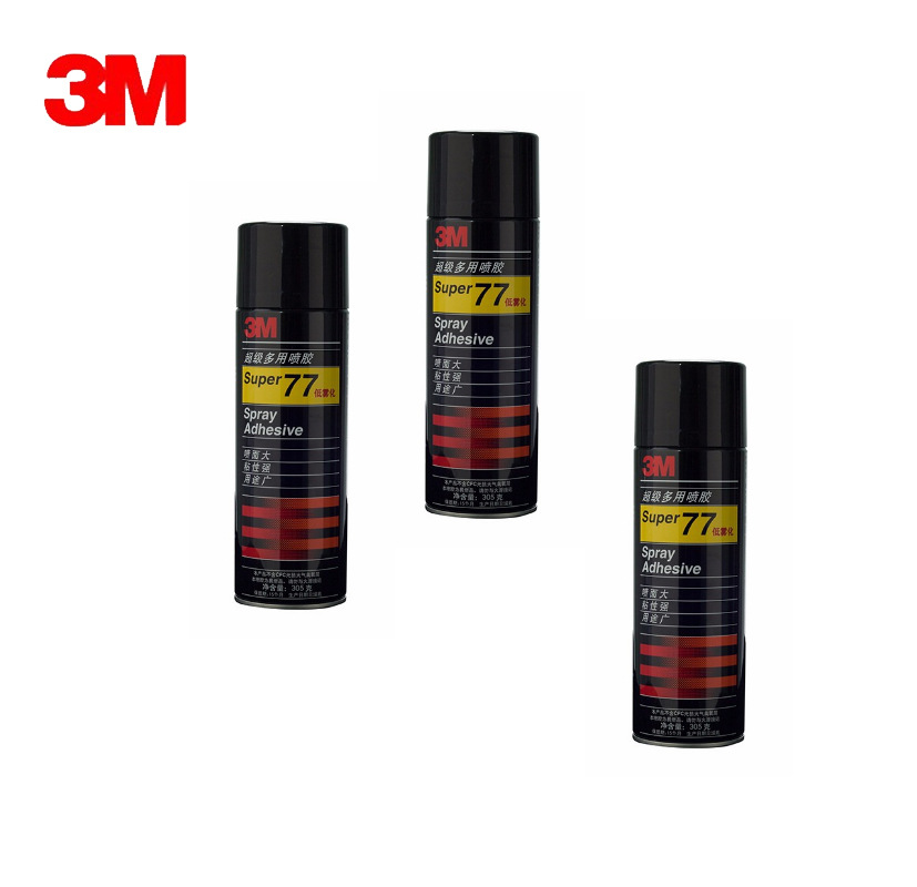 quality goods 3M 77# Multipurpose Spraying Adhesive 3M77 Compound Adhesive 305g