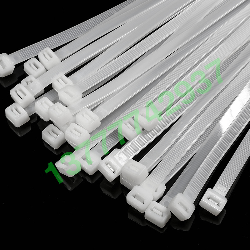 厂家供应优质新光塑料尼龙扎带8*200mm自锁式尼龙扎带塑料卡扣带