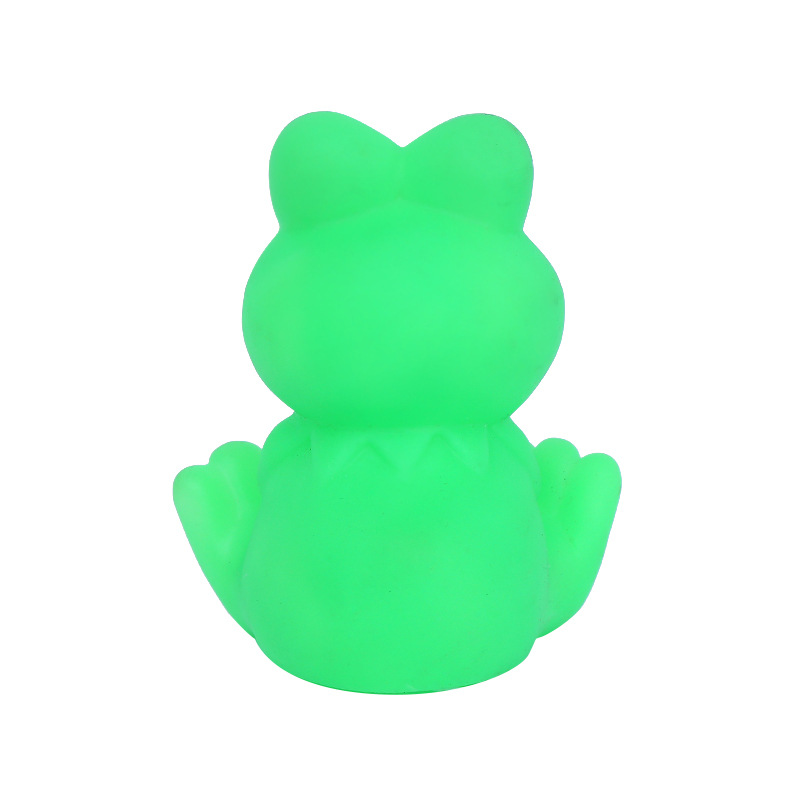 Juguete para mascotas juguete de sonido para mascotas forma de rana Linda Rana gritando truco perro sonido juguete transfronterizo