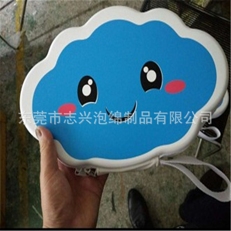 东莞工厂制作 EVA手提包一体成型内衬 冷压热压护膝加工内托