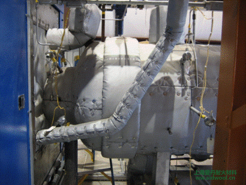 可脱卸式管道保温套