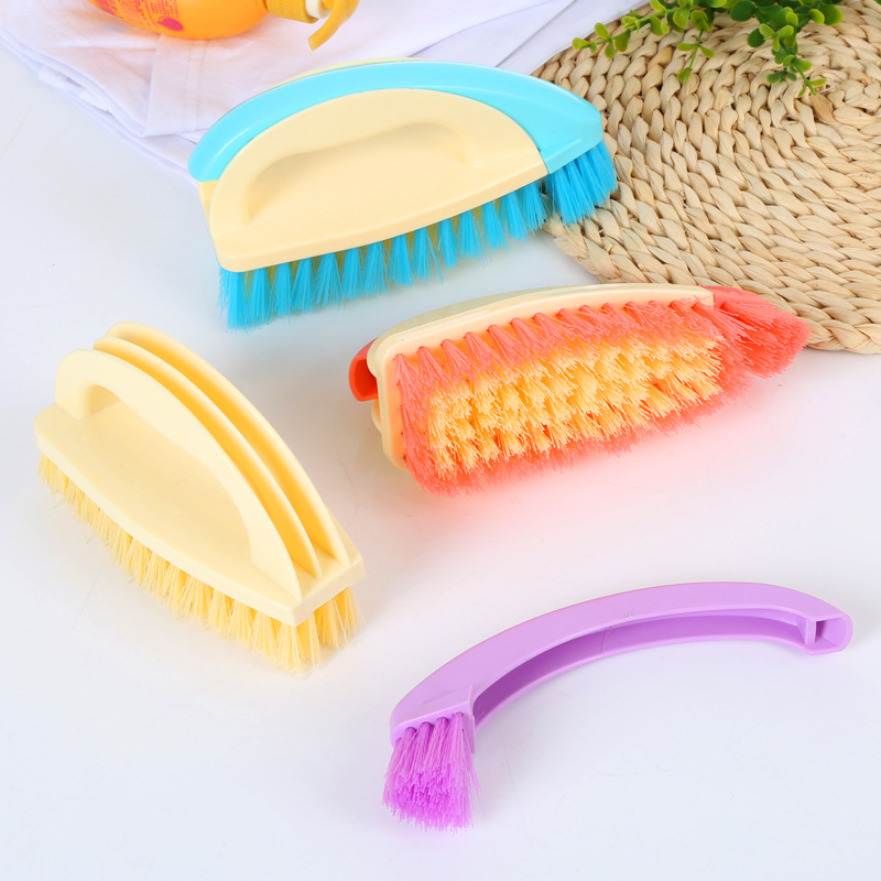 Plastic soft brush for laundry for home use