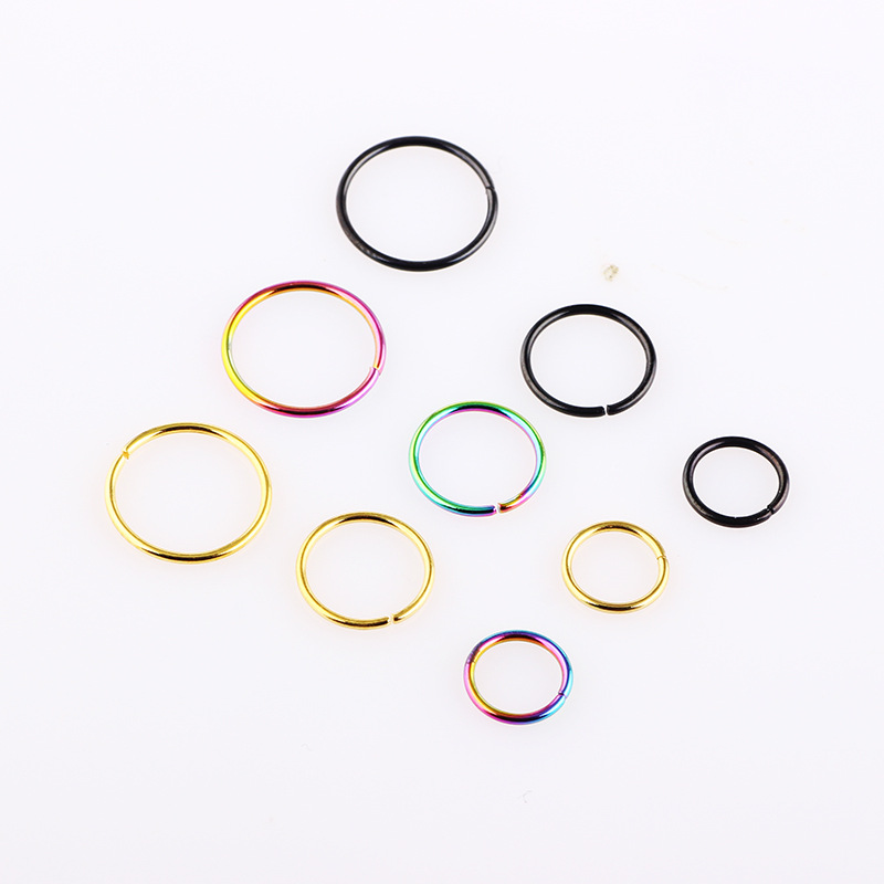 Labret piercing jewelry detail image