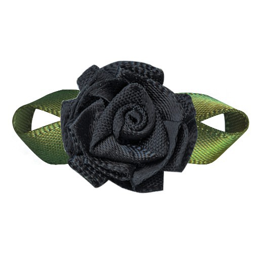 Yao Ming decoración de flores DIY hecho a mano de ocho caracteres hoja 2 puntos Konka Xin ropa interior Decoración Accesorios embalaje cinta pequeña flor