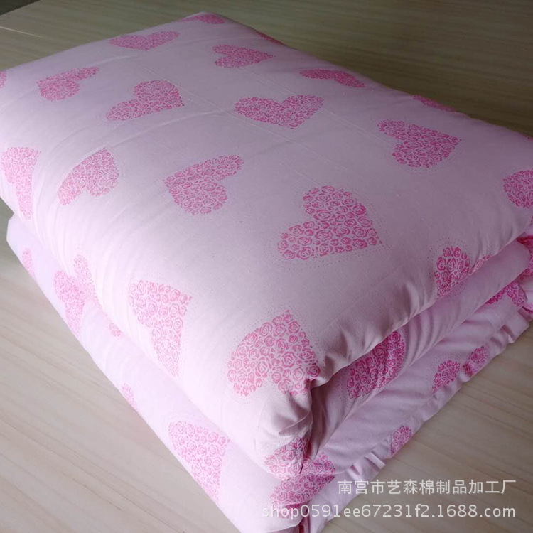 厂家直销新疆纯棉花被 单人双人被子 四季 学生棉被 春秋被子