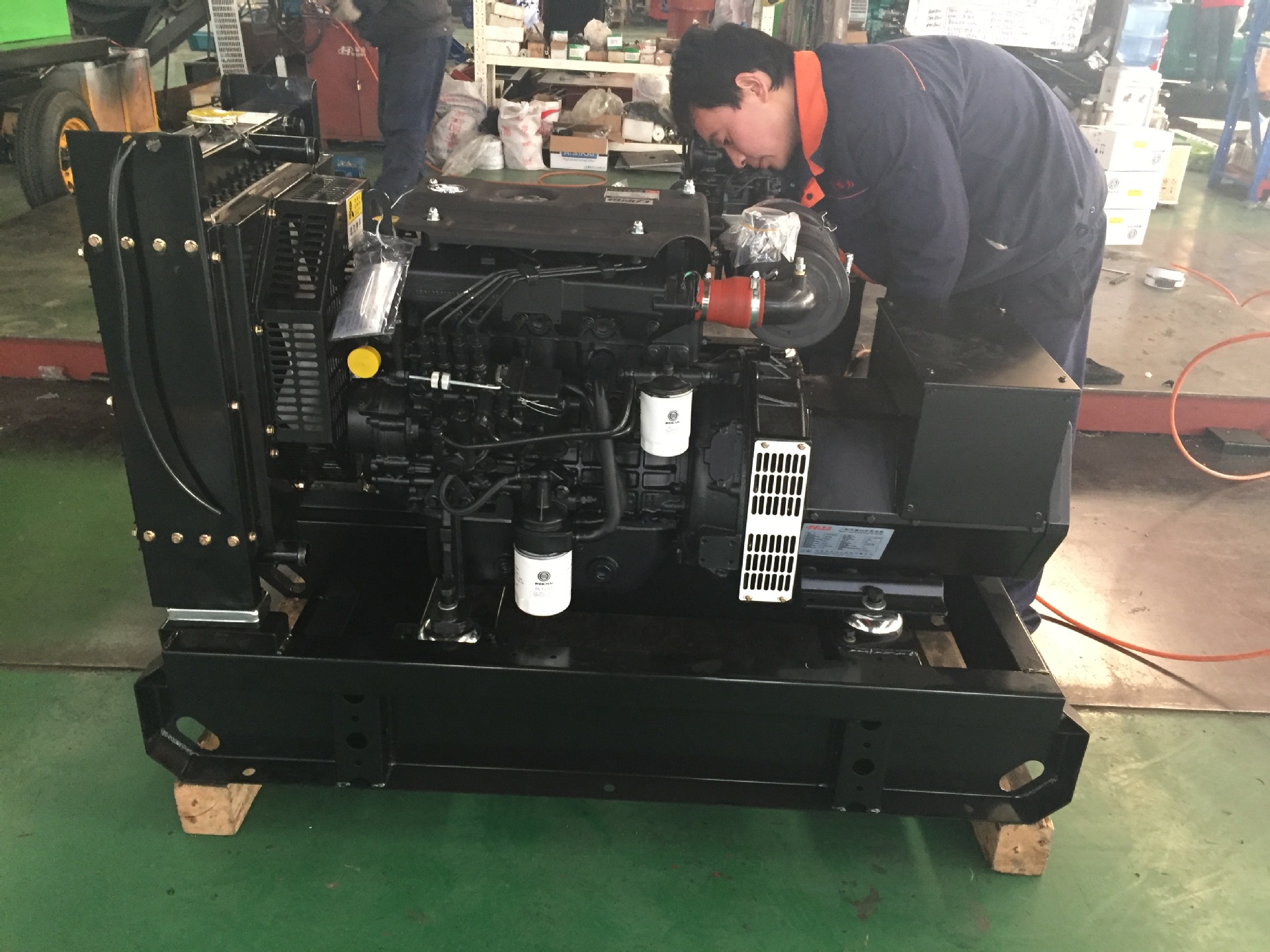 潍柴20千装发电机组厂家柴油机型号WP2.3D25E200