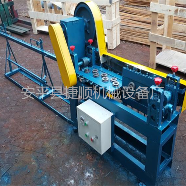 厂家新款扁丝调直切断机三角丝校直截断机异型丝调直切断机断丝机