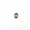 Factory direct selling owl small hole bead pendant DIY handmade beaded beaded beads loose bead alloy jewelry accessories