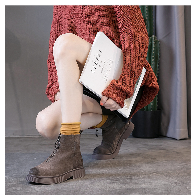 Bottes femme en En cuir - Ref 3355089 Image 54