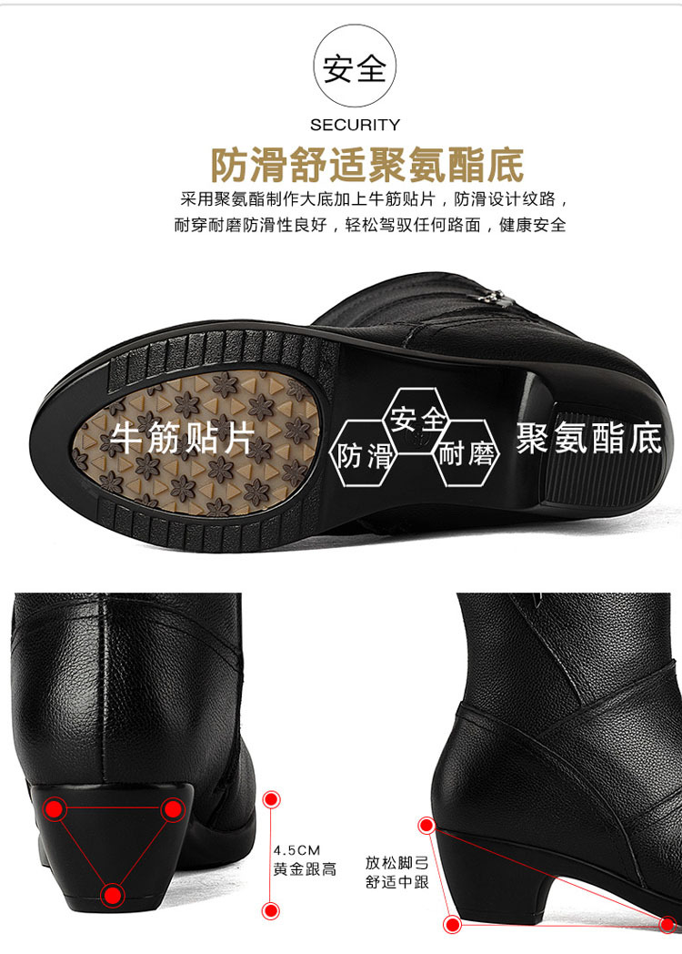 Bottes femme GIOVANNI en En cuir - Ref 3355474 Image 21