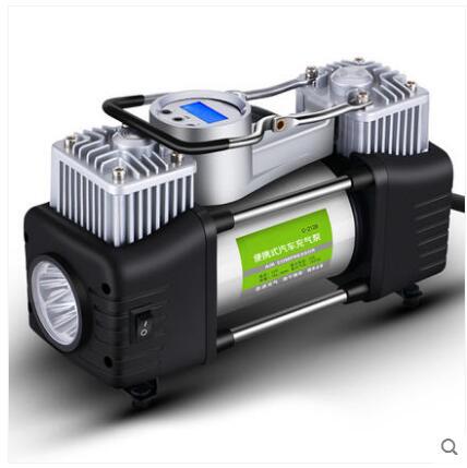 Automobile air pump, double cylinder, high power air pump, off-road air pump, metal vehicle air pump, truck and truck