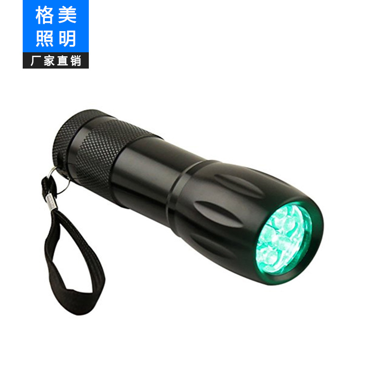 绿光手电筒 促进多肉植物长 LED生长灯具 蓝光手电筒 补光钓鱼灯