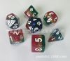 Supply colorful mixed color dice, transparent mixed dice, multi -faceted dice dice, colorful color