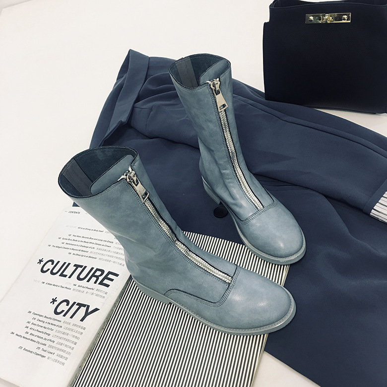 Bottes femme en En cuir - Ref 3354714 Image 35