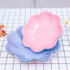 H611 European-style home fruit tray, living room plastic creative candy tray, snack tray office snack tray