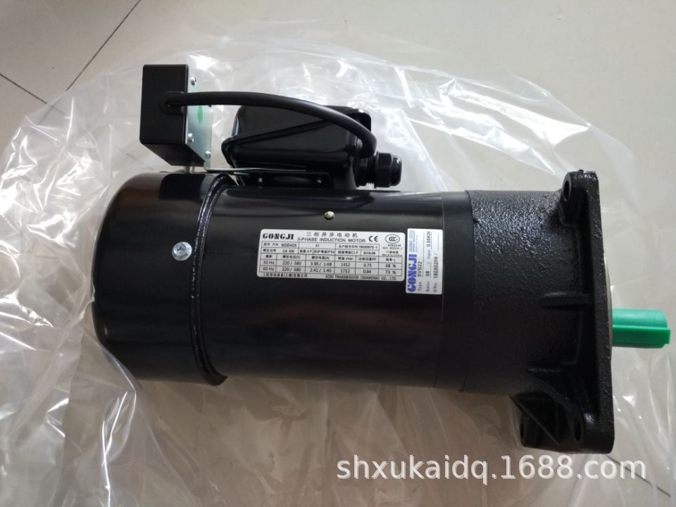 GONGJI刀库电机GONG JI马达P/N M3B405 0.6KW SVB22 8:1 0.55KW