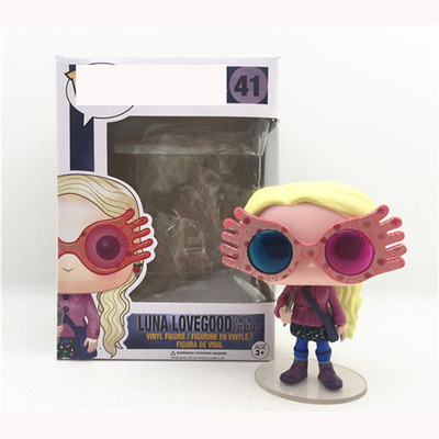 Funko POP Harry Potter Wearing glasses Luna Garage Kit Decoration Model Wholesale doll 41#