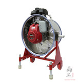 Рекламный моторизованный дымосос положительного давления для пожаротушения, аварийно-спасательный дымосос, отечественный двигатель