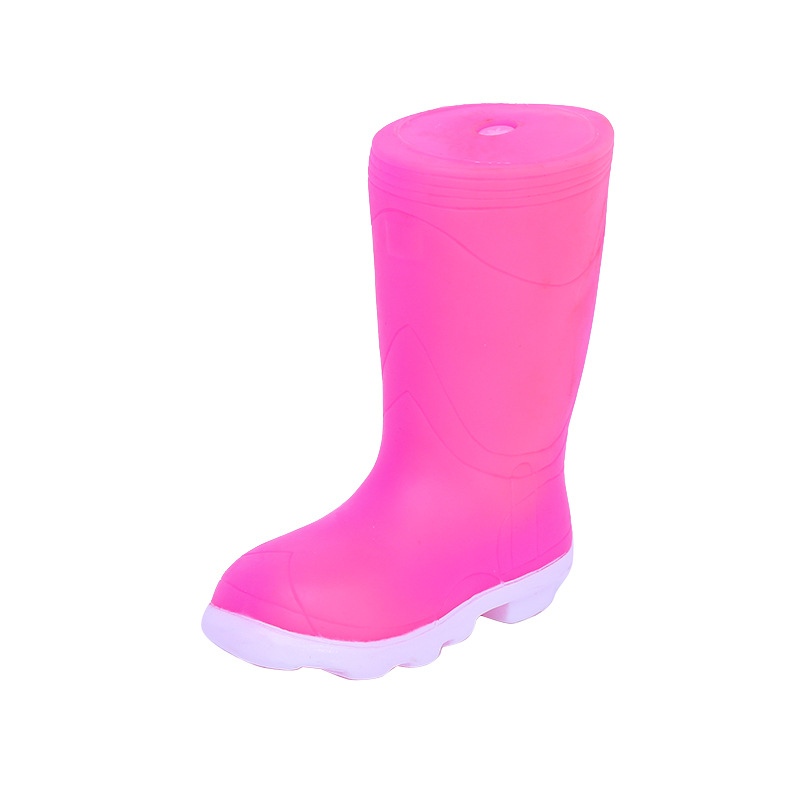 Botas de vinilo zapatos de agua para mascotas juguetes de sonido Zapatos resistentes a mordeduras juguetes para perros molares personalización al por mayor
