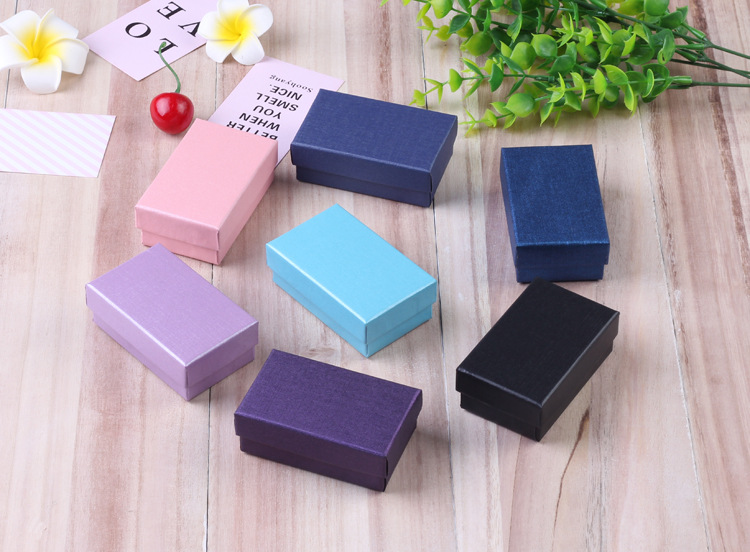 Fashion Solid Color Paper Jewelry Boxes 1 Piece display picture 1