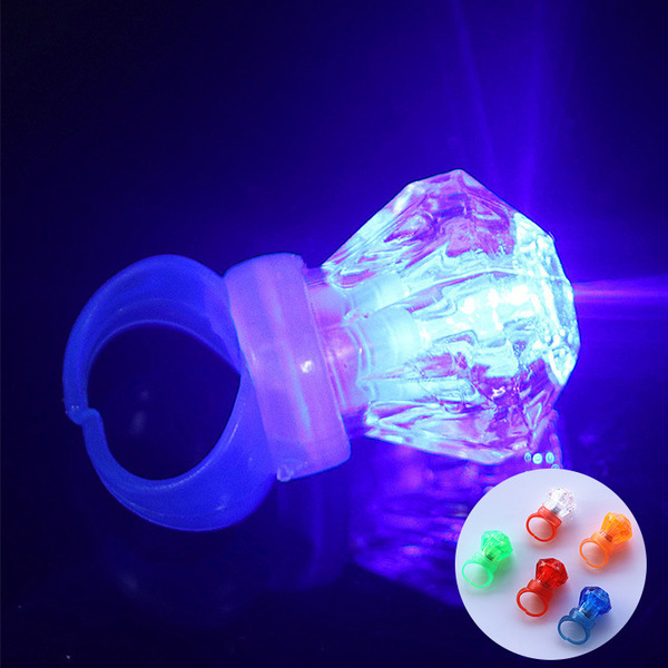 Flashing children's ring