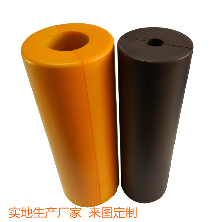 厂家定做各种圆柱型PU自结皮硬泡工程用PU配件防腐蚀油箱油壶浮标