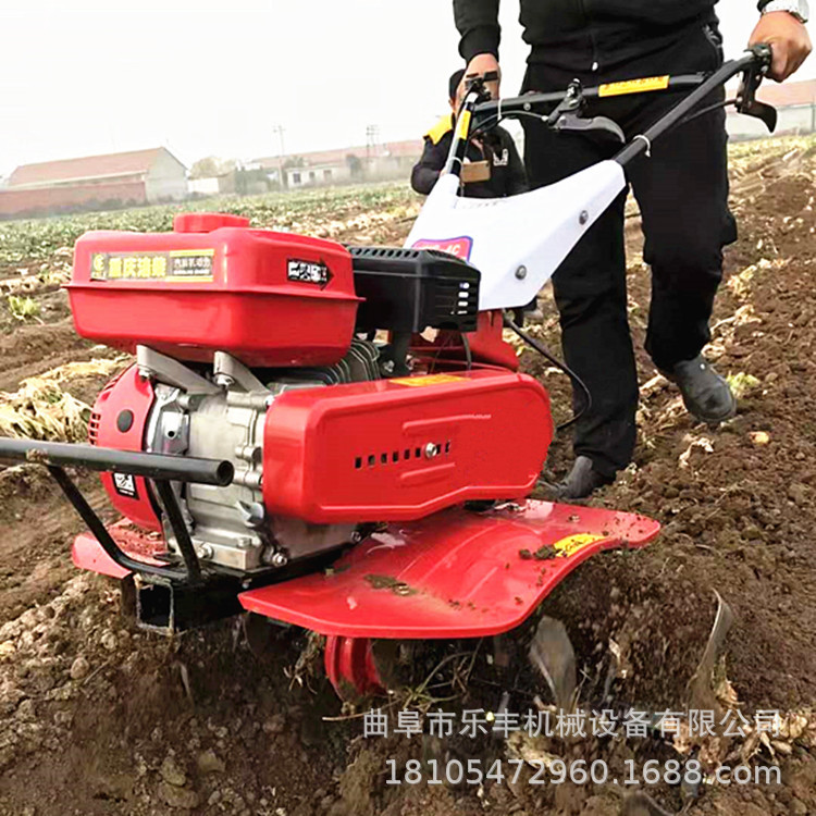 农业用手扶式旋耕机 水冷风冷柴油耕地机 自走式汽油微耕机图片