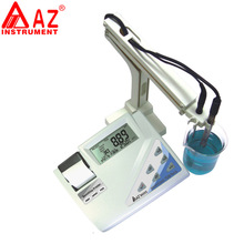 台灣衡欣AZ86555台式水質測試儀pH毫伏電導率TDS鹽溫度AZ86505