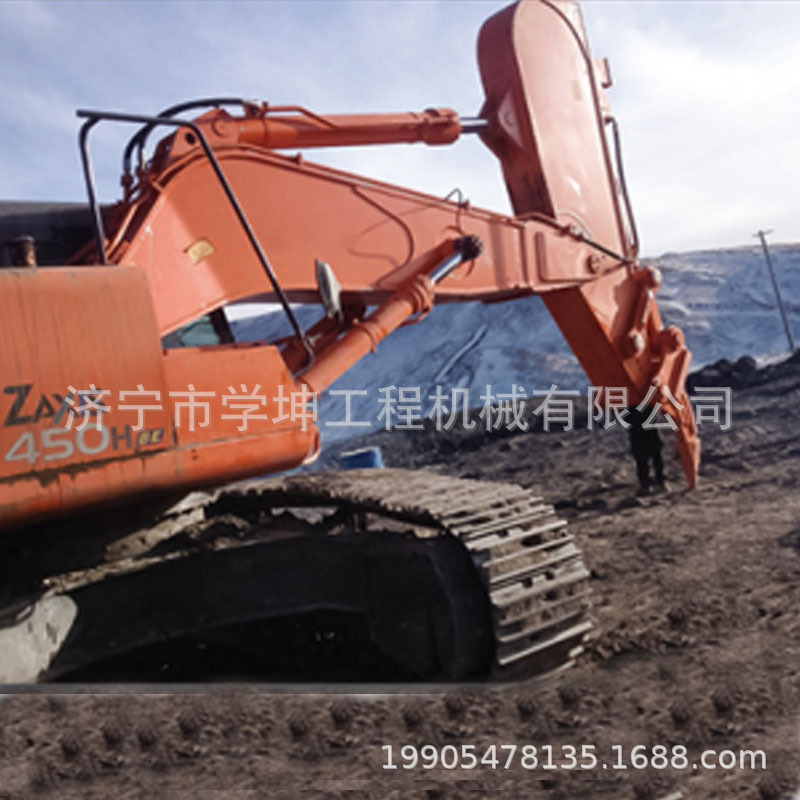 挖掘机两段臂三段臂抓料臂标准臂 矿山 岩石臂 加长臂