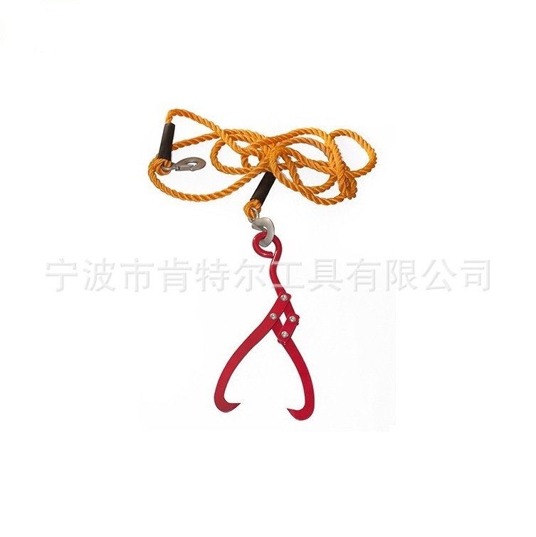 提树吊钩/抓钩/双钩夹木器/伐木钩/提树钩