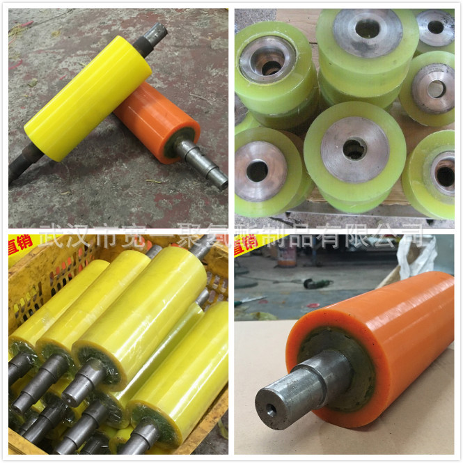 供应湖北襄阳橡胶滚轮，聚氨酯滚轮，滚轮包胶加工